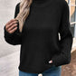 Roll Hem Drop Shoulder Sweater