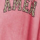 AMEN Graphic Dropped Shoulder Slit Sweatshirt