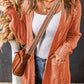 Cable-Knit Dropped Shoulder Cardigan