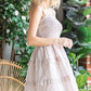 Smocked Tiered Sleeveless Dress