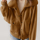 Snap Down Collared Jacket