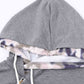 Side Zip Sweatshirt with Front Pocket