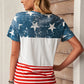 Stars and Stripes Slogan Graphic Tee