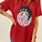 Santa Graphic Short Sleeve T-Shirt