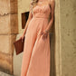 Spaghetti Strap Tied Seam Detail Jumpsuit