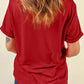 Santa Graphic Short Sleeve T-Shirt