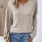 Round Neck Dropped Shoulder T-Shirt