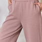 RISEN High Waist Slit Wide Leg pants