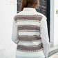 Contrast V-Neck Sweater Vest