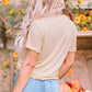 Letter Graphic Short Sleeve T-Shirt