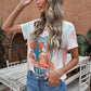 Tie-Dye Graphic Tee Shirt