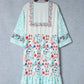 Printed Open Front Cover-Up