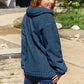 Zip Up Collared Neck Jacket with Pockets