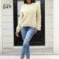 Round Neck Long Sleeve Sweater