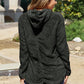 Button Up Long Sleeve Hooded Jacket