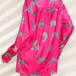 Animal Button Up Shirt and Shorts Set