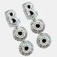 BOO Beaded Dangle Earrings