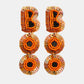 BOO Beaded Dangle Earrings