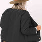 Long Sleeve Button Front Winter Coat