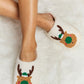 Melody Rudolph Print Plush Slide Slippers