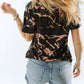 HEY COWBOY BOHEMIAN COWGIRL Graphic Tie-Dye Tee