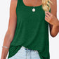 Curved Hem Square Neck Tank