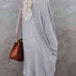 Open Front Long Sleeve Cardigan