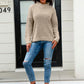 Mock Neck Long Sleeve Sweater