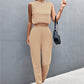 Sleeveless Top and Joggers Set