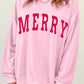 MERRY Graphic Dropped Shoulder Sweatshirt