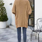 Open Front Dolman Sleeve Cardigan