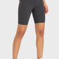 V-Waist Biker Shorts