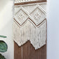 Two-Tone Handmade Macrame Wall Hanging
