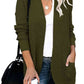 Open Front Long Sleeve Cardigan
