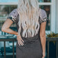 Sunflower Graphic Mixed Print Twisted Dress