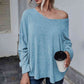 Full Size Round Neck Dropped Shoulder Tied T-Shirt