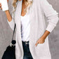 Open Front Long Sleeve Cardigan