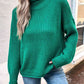 Roll Hem Drop Shoulder Sweater