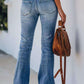 Button Fly Long Jeans