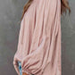 Tie Neck Long Sleeve Blouse