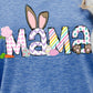 Easter MAMA Graphic Round Neck T-Shirt