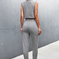 Sleeveless Top and Joggers Set