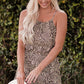 Leopard Print Spaghetti Strap Romper