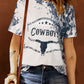 COWBOYS Graphic Tie-Dye Tee