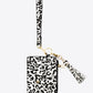 Leopard Tassel Keychain with Wallet