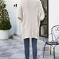 Open Front Dolman Sleeve Cardigan