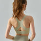 Round Neck Racerback Active Bra