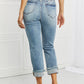RISEN Full Size Leilani Distressed Straight Leg Jeans