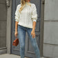 Cable-Knit Turtle Neck Long Sleeve Sweater