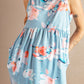 Floral Peplum Tank Top